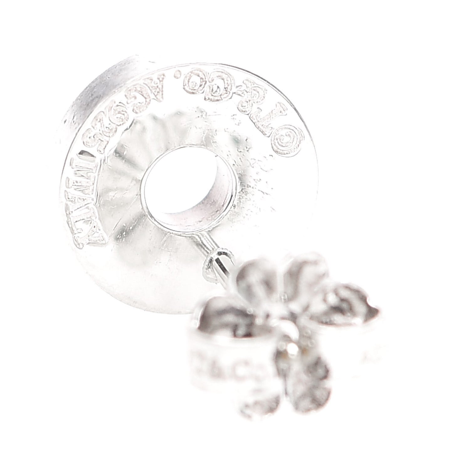 Sterling Silver 1837 Circle Earrings