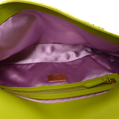 Fendi Sequin Paillettes Vitello Grace Sex and the City Baguette Wasabi 5 of 10