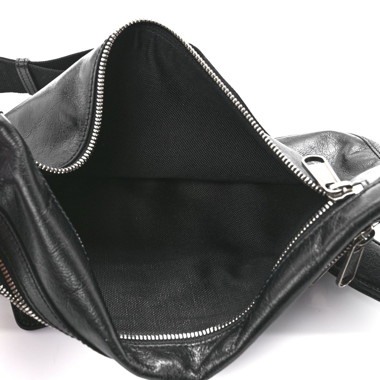 Gucci Fluffy Calfskin Morpheus Messenger Bag Black 5 of 12