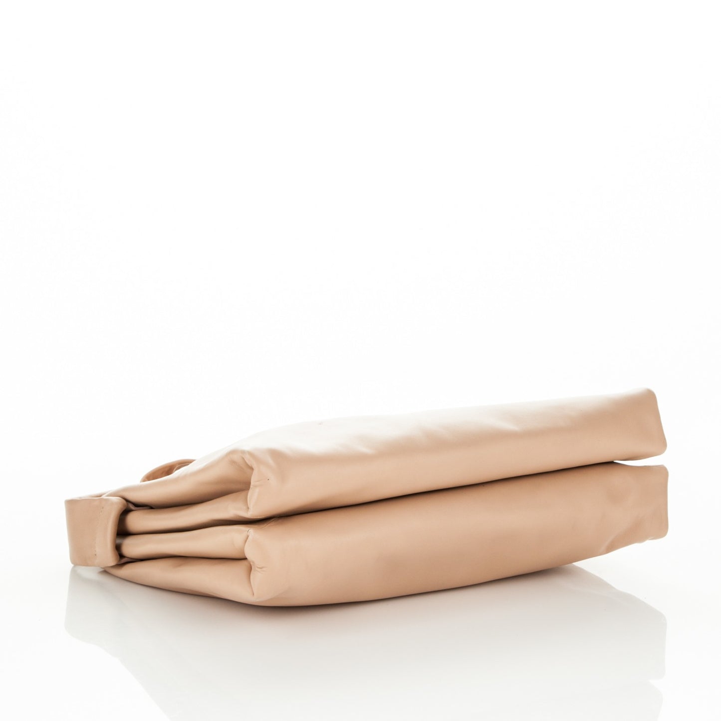 Lambskin Medium Knotted Bag Nude