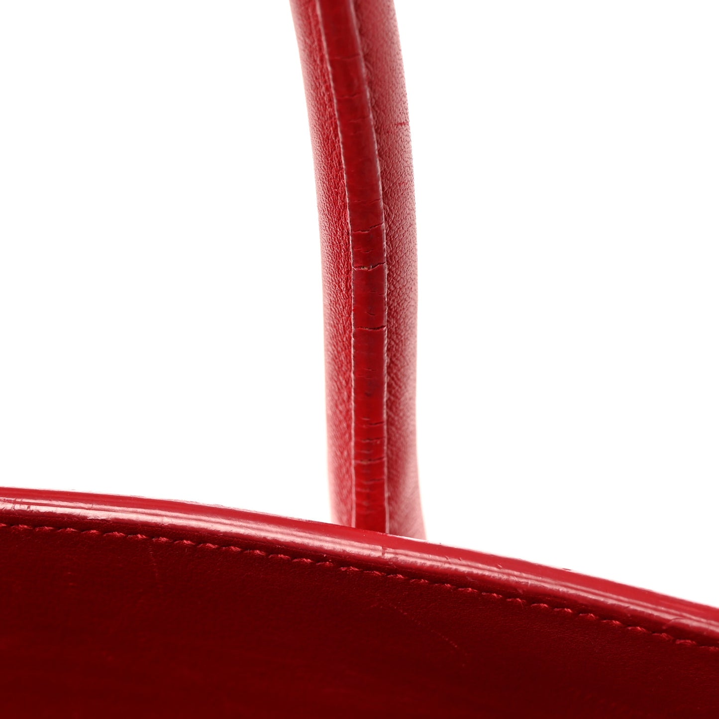 Calfskin Small Sac De Jour Lipstick Red