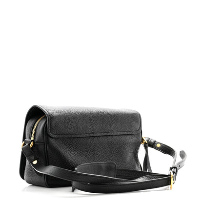 Prada Vitello Phenix Crossbody Bag Black 3 of 11