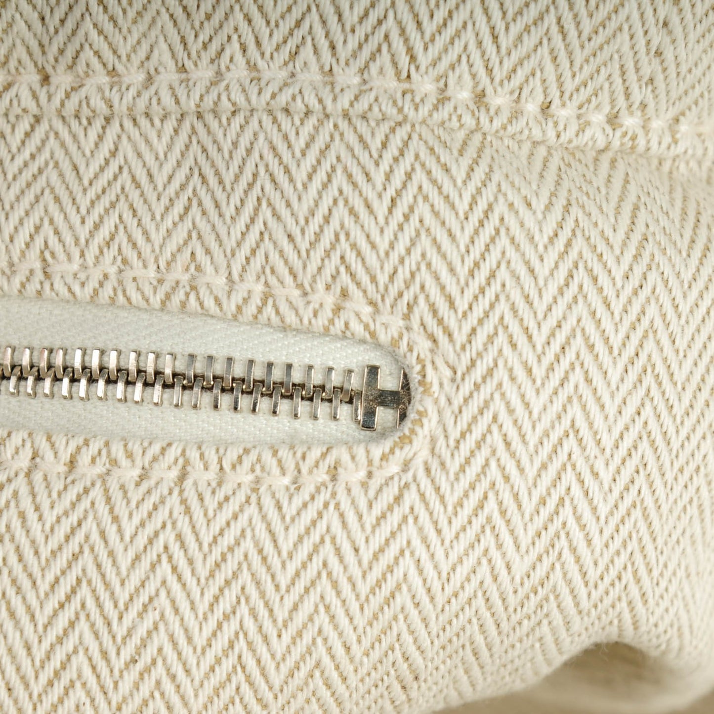 Canvas Barenia Fourbi 25 MM Pouch Naturel Fauve