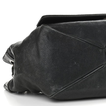 Chanel Caviar Outdoor Ligne Accordion Flap Black 9 of 11