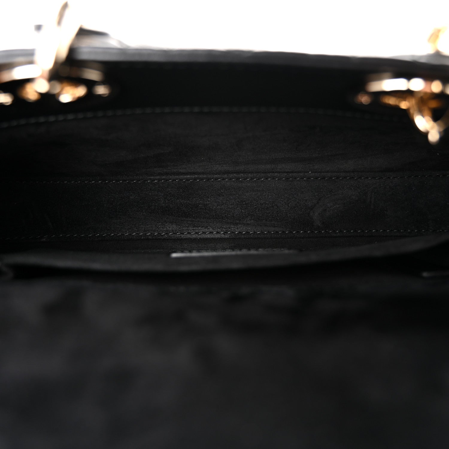 Christian Dior Lambskin Cannage Small Lady D-Joy Black 5 of 12