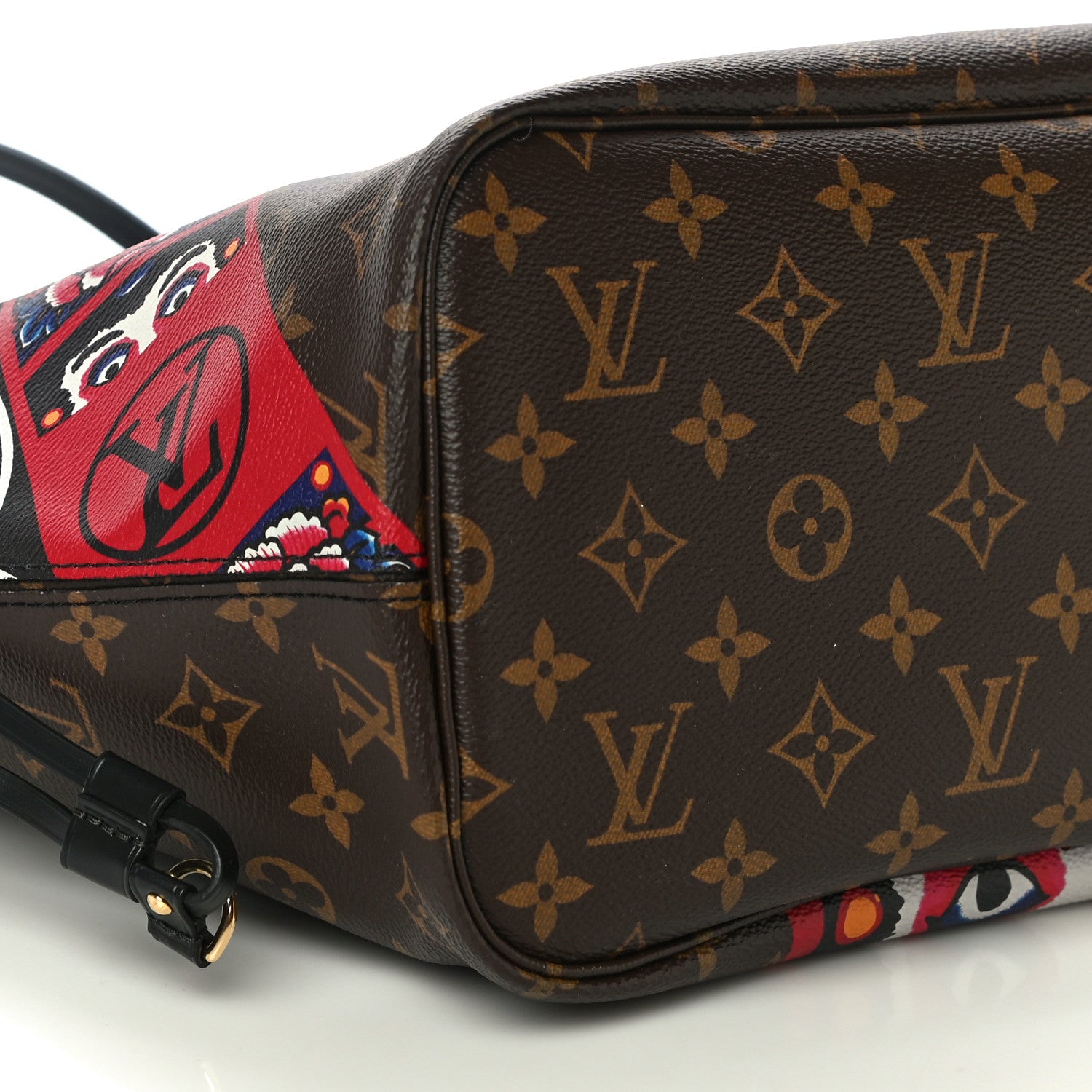 Louis Vuitton Monogram Kabuki Neverfull MM 8 of 9