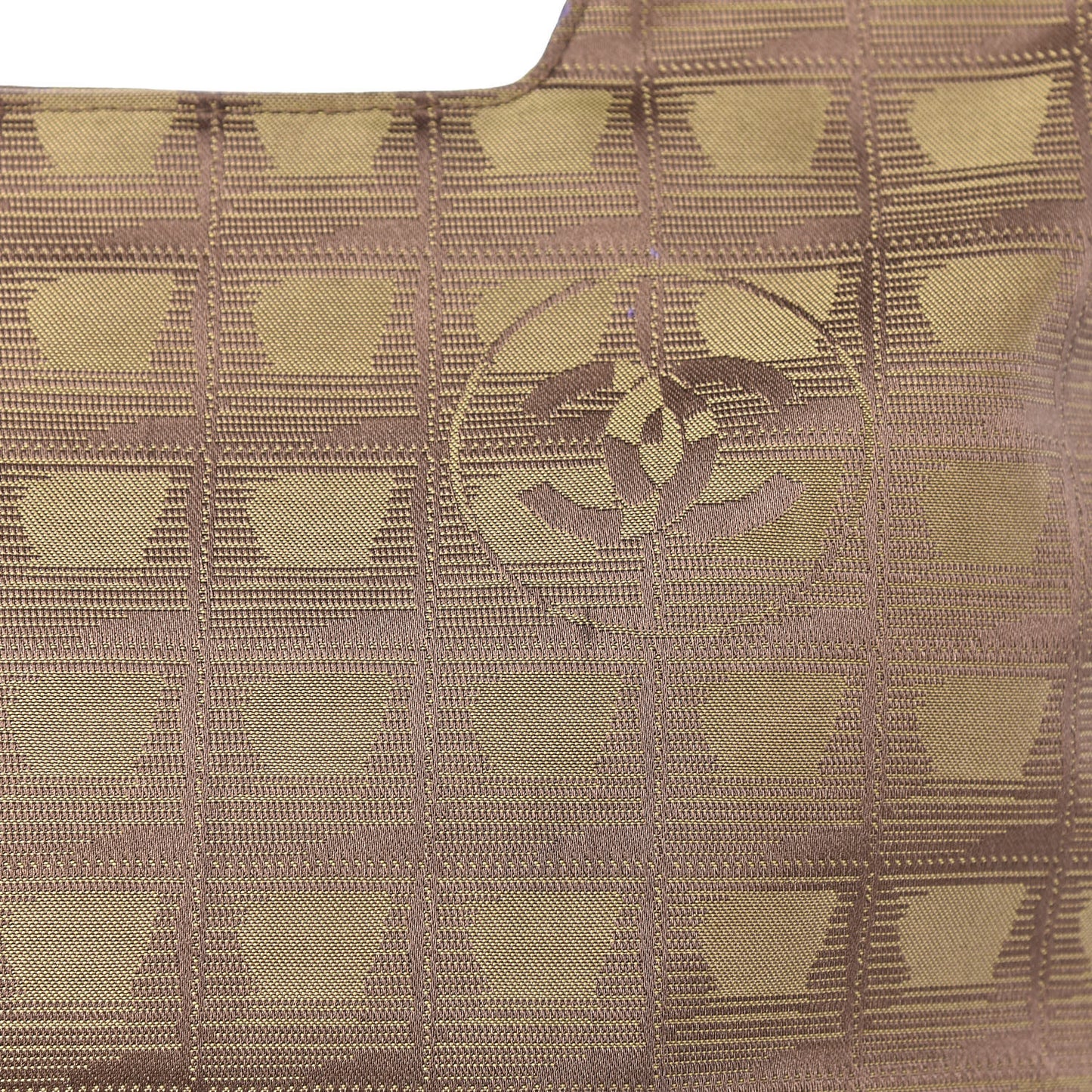 Nylon Travel Pouch Brown