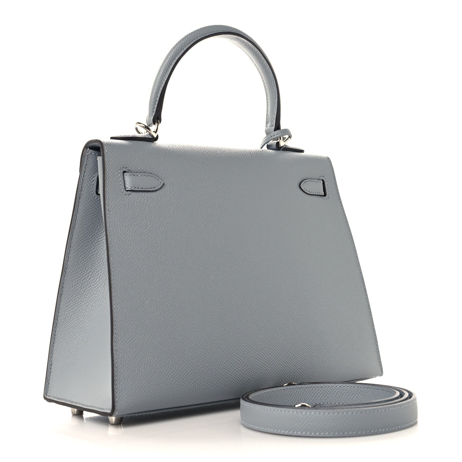 Hermes Epsom Kelly Sellier 25 Gris Pantin 3 of 11