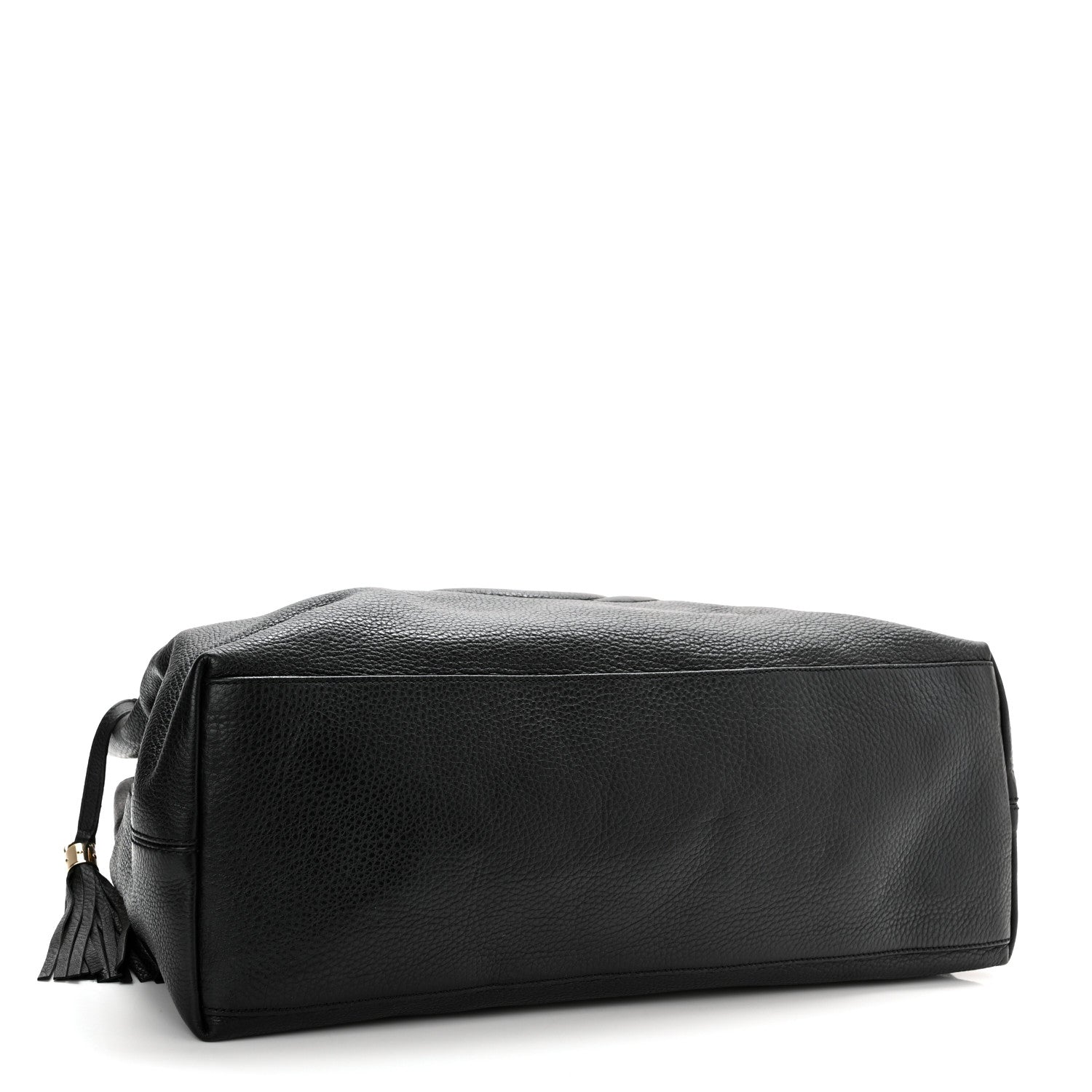 Gucci Pebbled Calfskin Large Soho Chain Shoulder Bag Black 4 of 11