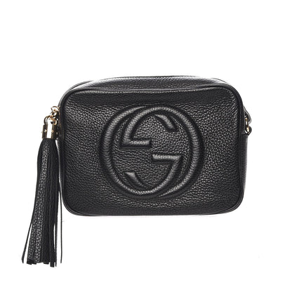 Gucci Pebbled Calfskin Small Soho Disco Bag Black 1 of 8