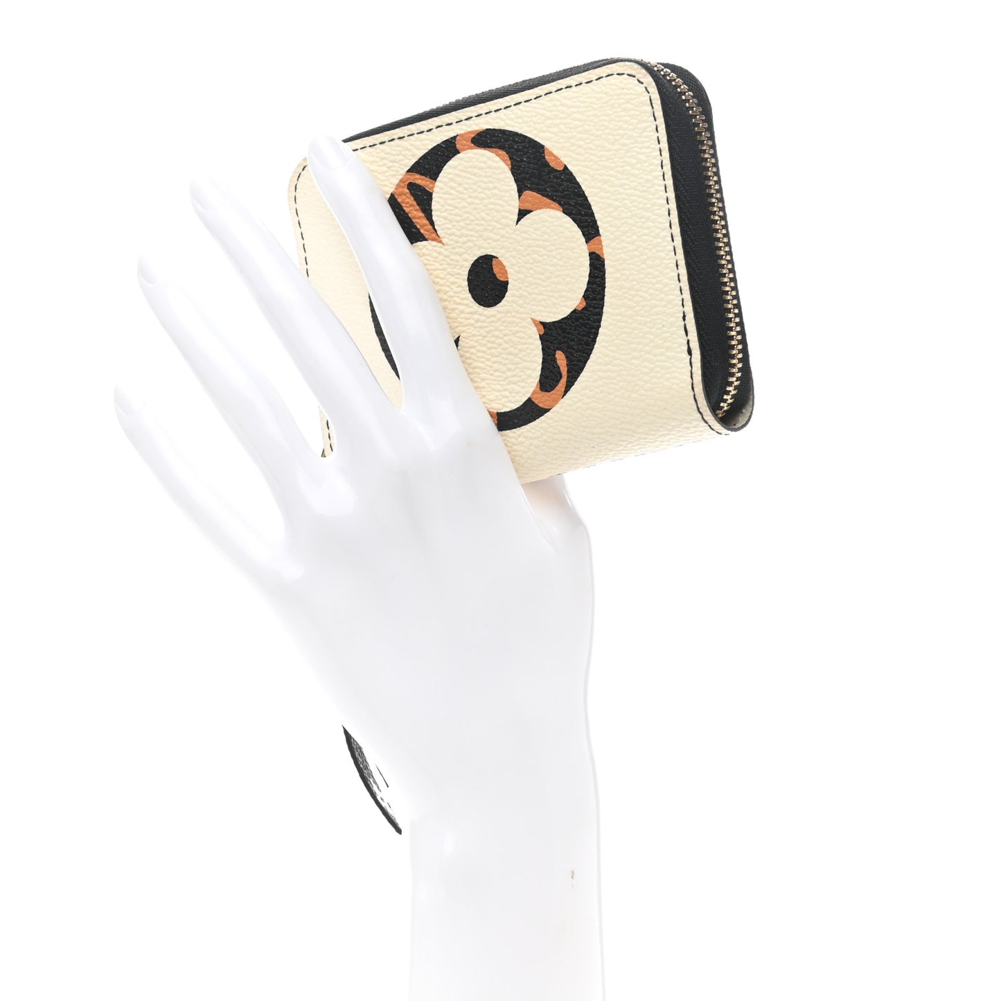 Monogram Giant Jungle Zippy Coin Purse Ivory