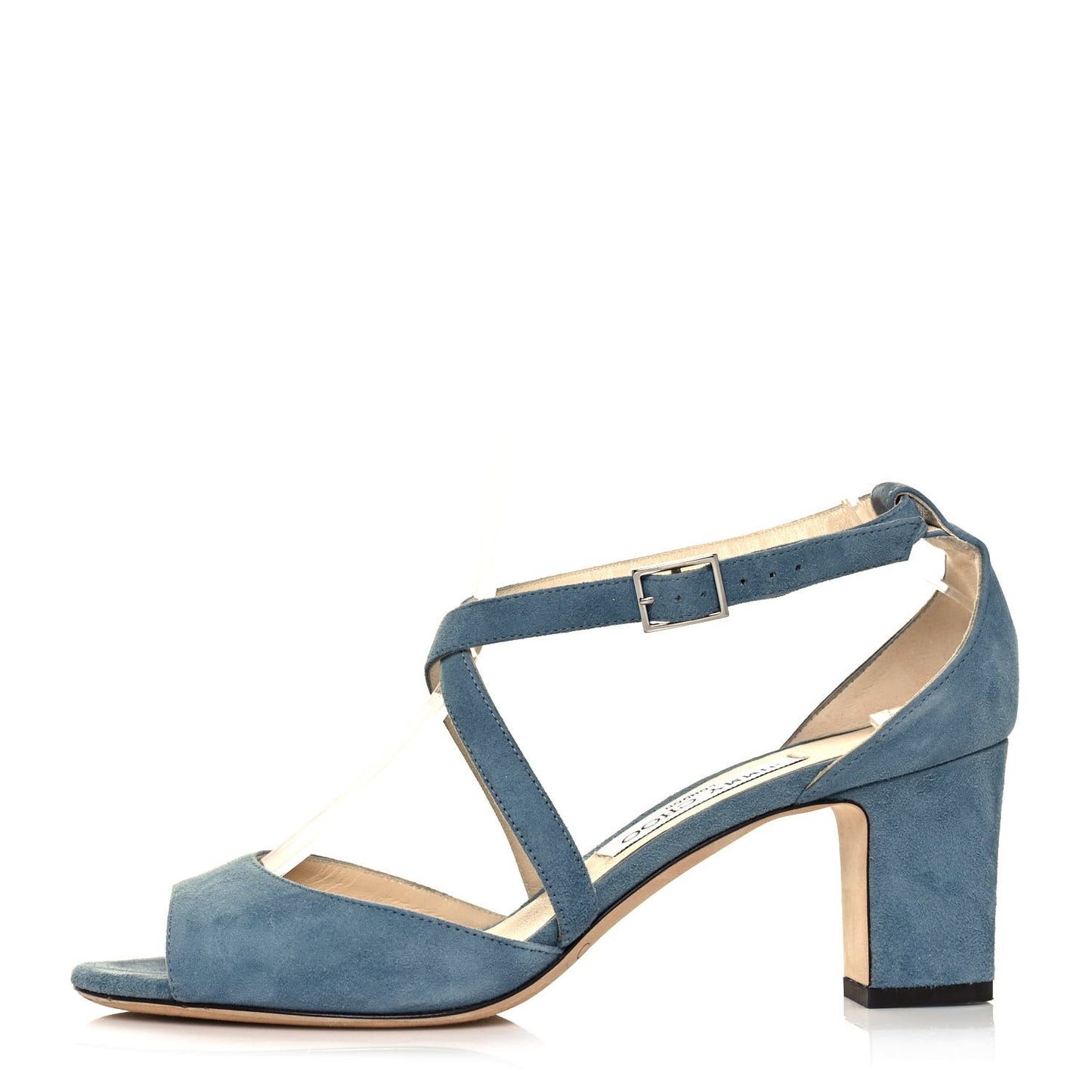 Suede Carrie 65 Sandals 38.5 Blue