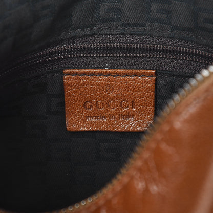 Gucci Glazed Calfskin Small Hobo Brown 6 of 7