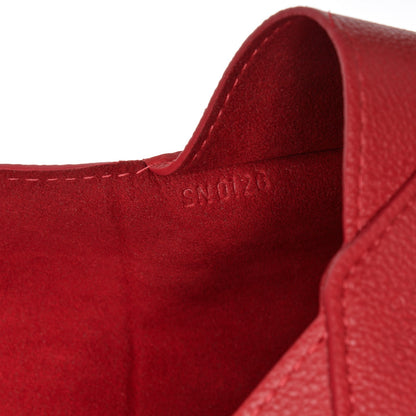 Louis Vuitton Veau Cachemire Envelope Pouch Red 7 of 7