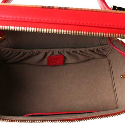 MCM Visetos Rockstar Vanity Case Cognac 6 of 7