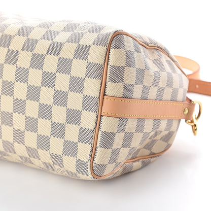 Louis Vuitton Damier Azur Speedy Bandouliere 25 10 of 10
