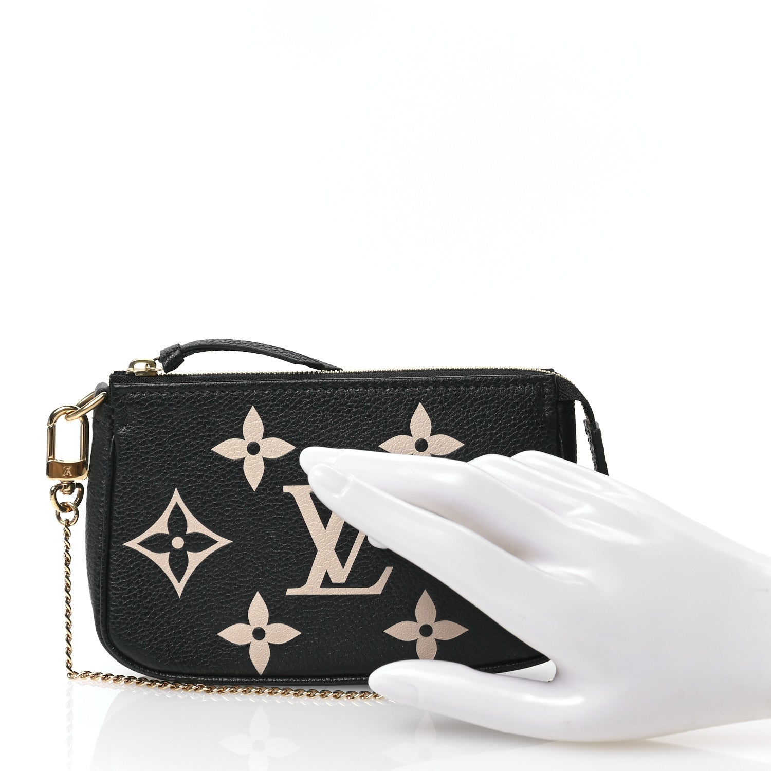 Louis Vuitton Empreinte Monogram Giant Mini Pochette Accessories Black 2 of 6