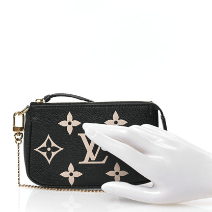 Louis Vuitton Empreinte Monogram Giant Mini Pochette Accessories Black 2 of 6