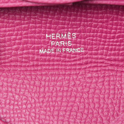 Hermes Epsom Bastia Coin Purse Rose Pourpre 6 of 8