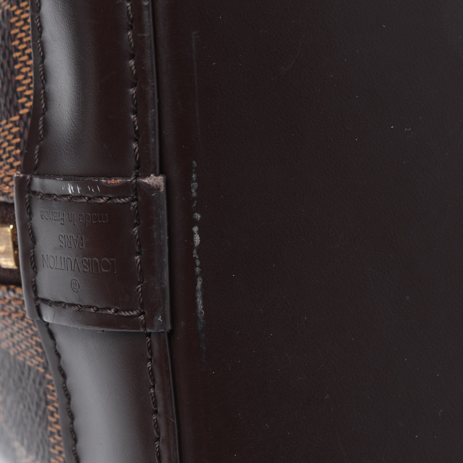 Louis Vuitton Damier Ebene Alma PM 18 of 29