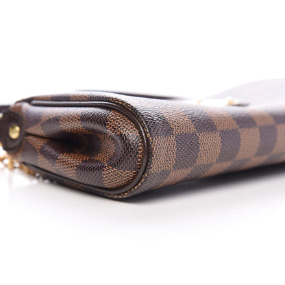 Louis Vuitton Damier Ebene Eva Clutch 8 of 10