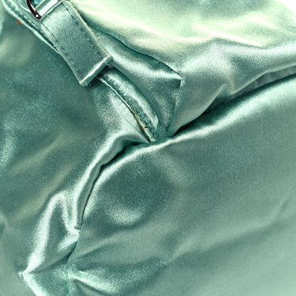 Prada Satin Single Snap Buckle Backpack 7 of 9