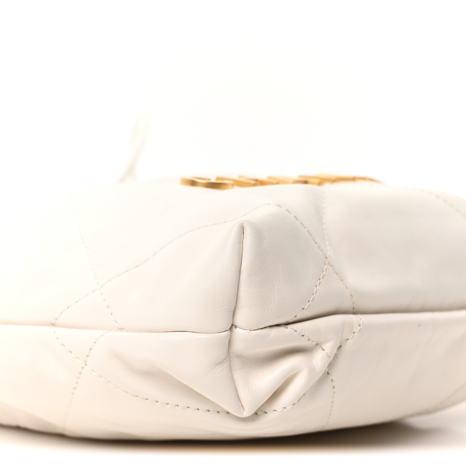 Chanel Shiny Calfskin Quilted Mini Chanel 22 White 9 of 10