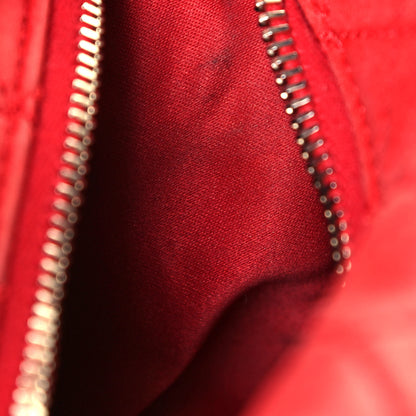 Chanel Lambskin Quilted Small Hobo Red 15 of 19