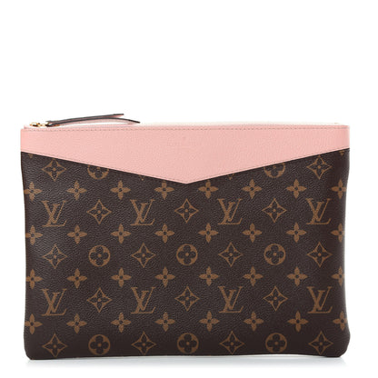 Louis Vuitton Monogram Daily Pouch Rose Poudre 1 of 9