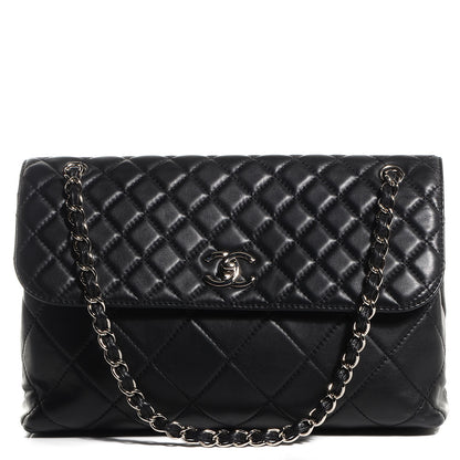 Chanel Calfskin Quilted In the Business Flap Black 1 of 9