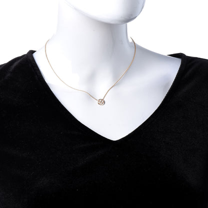 Louis Vuitton 18K Pink Gold Diamond Blossom BB Pendant Necklace 2 of 6
