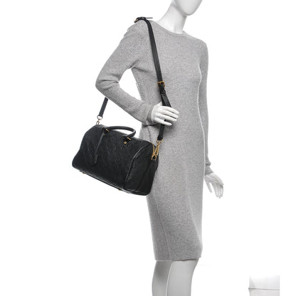 Louis Vuitton Empreinte Speedy Bandouliere 30 Black 2 of 7