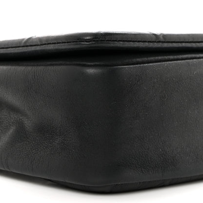 Chanel Calfskin Diamond Embossed New Chic Flap Black 9 of 10
