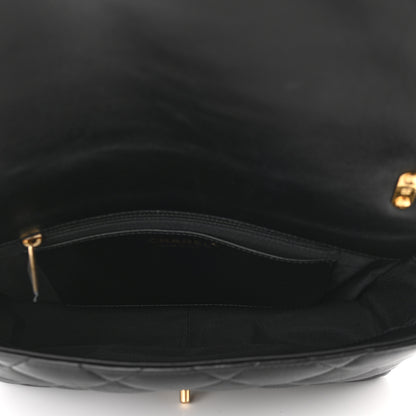 Chanel Lambskin Quilted Large CC Funky Town Flap Black 5 of 10