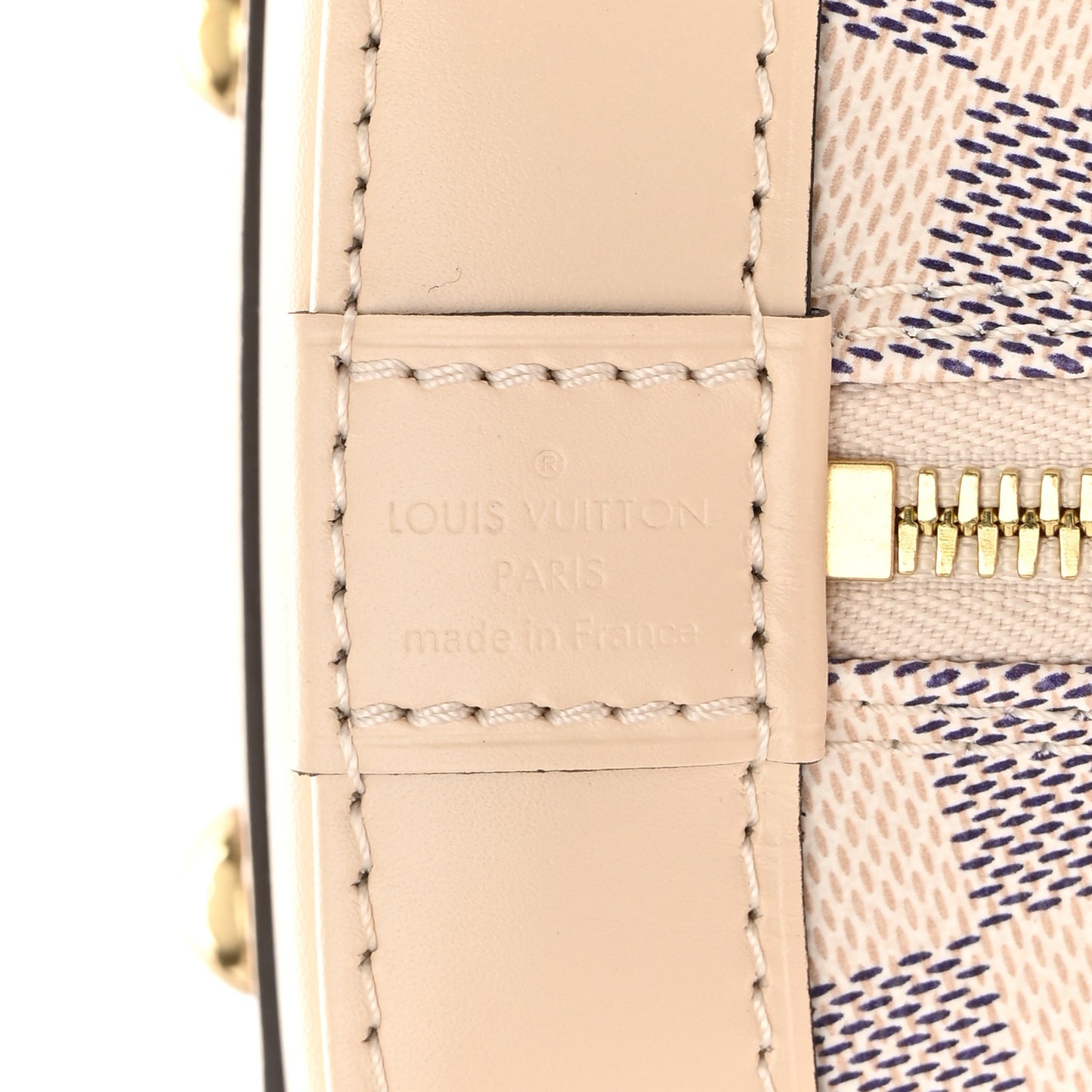Damier Azur Braided Alma BB