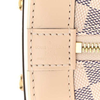 Louis Vuitton Damier Azur Braided Alma BB 6 of 12