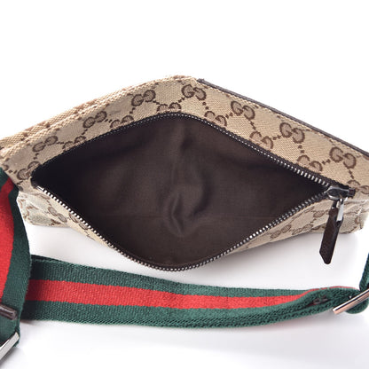 Gucci Monogram Web Belt Bag Dark Brown 5 of 8