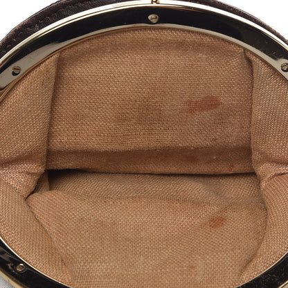 Fendi Zucca Nappa Nuvolata Vitello Tortuga Spy Tobacco Moro 15 of 17