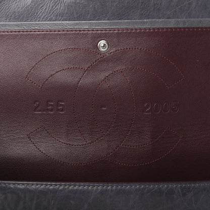 Chanel Aged Calfskin Quilted 50th Anniversary 2.55 Reissue 227 Flap Grey 10 of 10