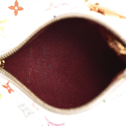 Louis Vuitton Monogram Multicolor Berlingot Coin Purse White 5 of 9