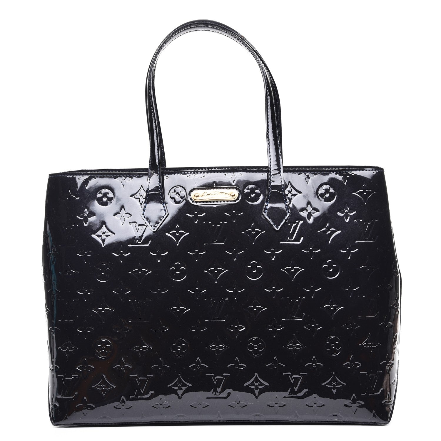 Louis Vuitton Vernis Wilshire MM Blue Infini 1 of 7