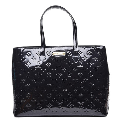 Louis Vuitton Vernis Wilshire MM Blue Infini 1 of 7