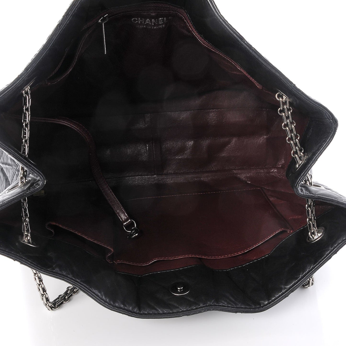 Aged Calfskin Reissue 2.55 Tote Black
