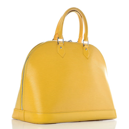 Louis Vuitton Epi Alma GM Citron 3 of 20