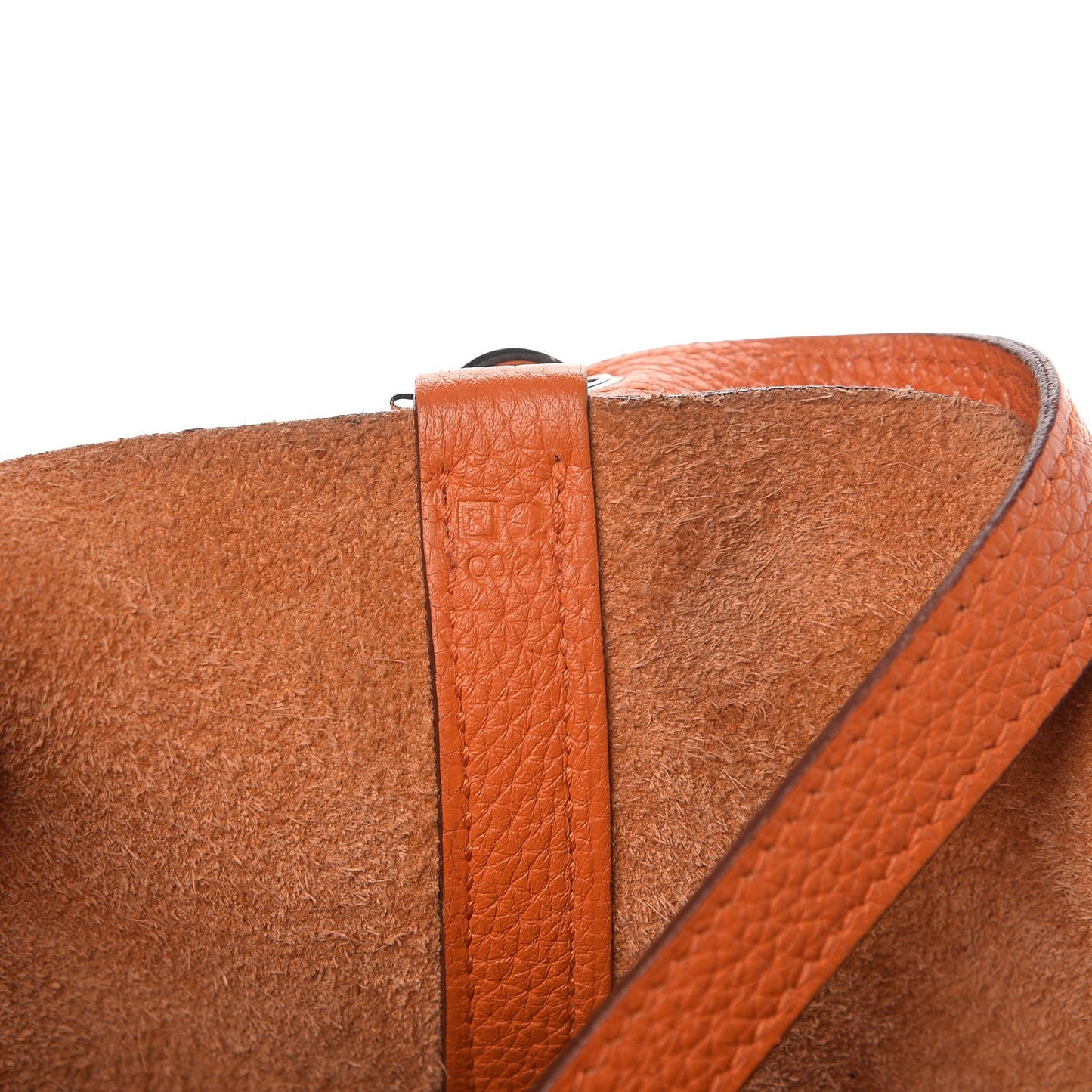 Taurillon Clemence Picotin Lock 22 MM Orange