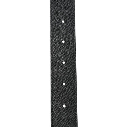 Louis Vuitton Calfskin Monogram 30mm LV Initiales Reversible Belt 75 30 Black 5 of 7