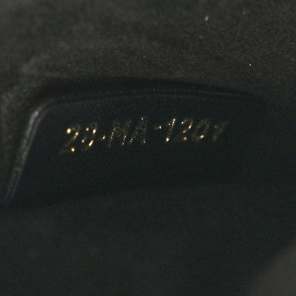 Christian Dior Lambskin Cannage Medium Dior Vibe Hobo Bag Black 7 of 11