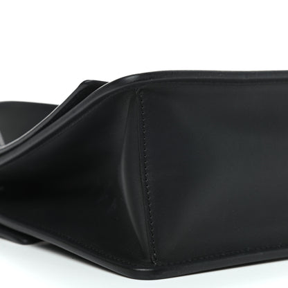 Fendi Vitello Century Velvet F is Fendi FF Kan I Shoulder Bag Black Tobacco 6 of 10