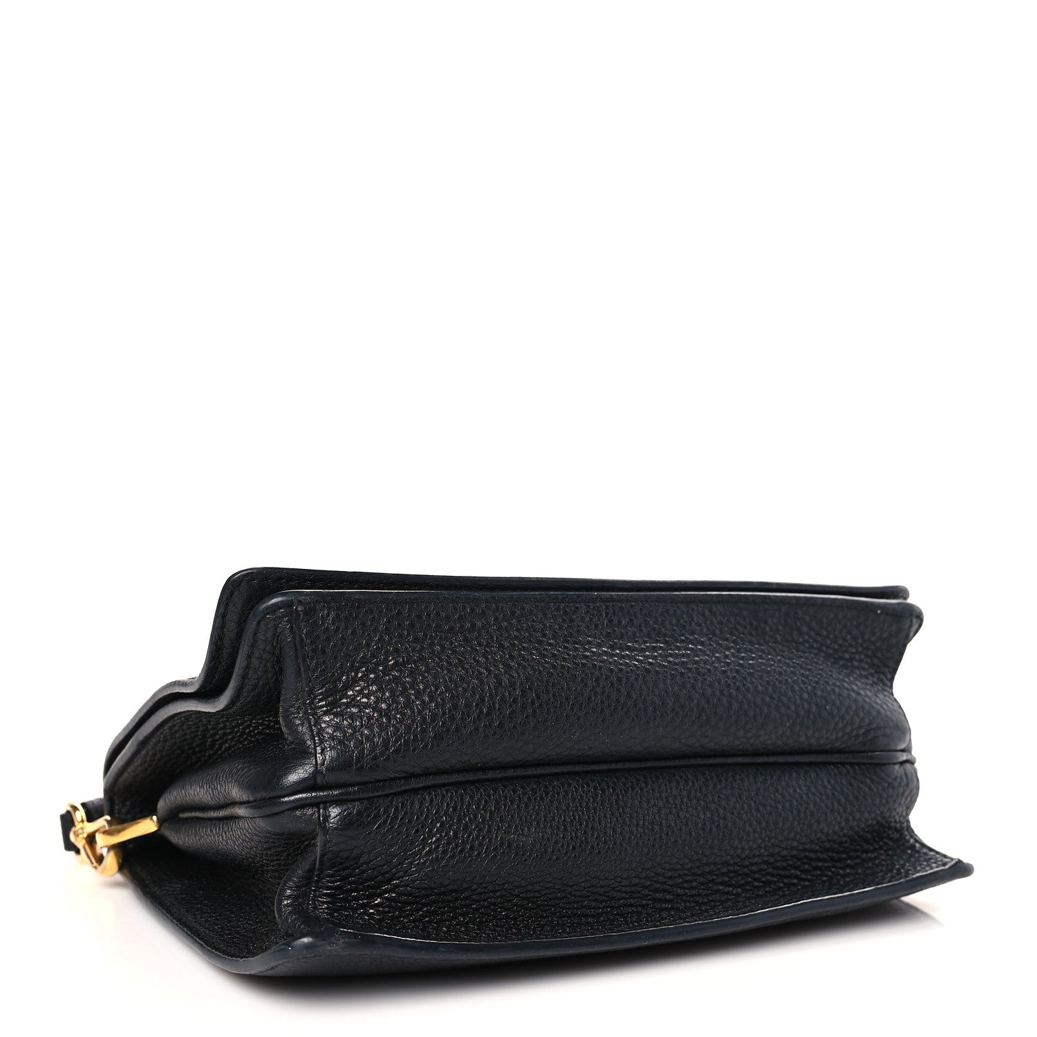 Prada Vitello Daino Flap Crossbody Black 5 of 10
