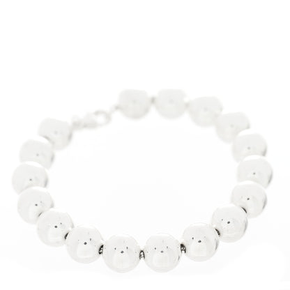 Tiffany Sterling Silver 10mm HardWear Ball Bracelet 1 of 6